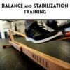 Balansa Slackline - Woodie Indoor Slackline, Balance and Stabilization Training, fitness equipment, balance board