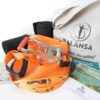 Balansa Slackline - Advanced slackline kit 33m long and 3,5cm wide, orange