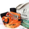 Balansa Slackline - Napredni slackline set 33m dolg in 3,5cm širok, oranžen