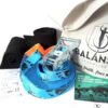 Balansa Slackline - Začetniški slackline set, osnovni, univerzalni Easy Rider 17m dolg in 3,5cm širok, modra