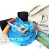 Balansa Slackline Set 33m lang, blau